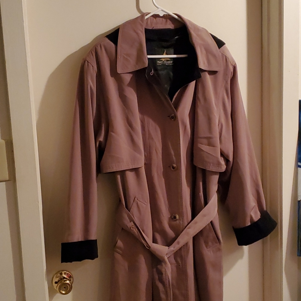 Misty Harbor Trench Coat